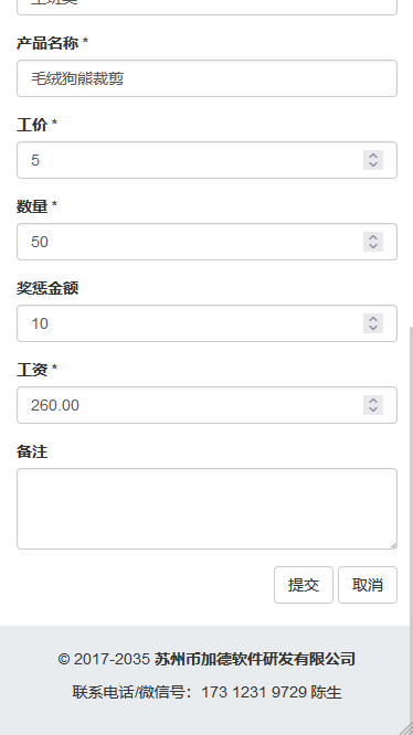 币加德工资登记新增录入窗口2